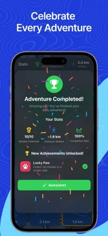WalkMate Daily Route Generator — iPhone 스크린샷 2