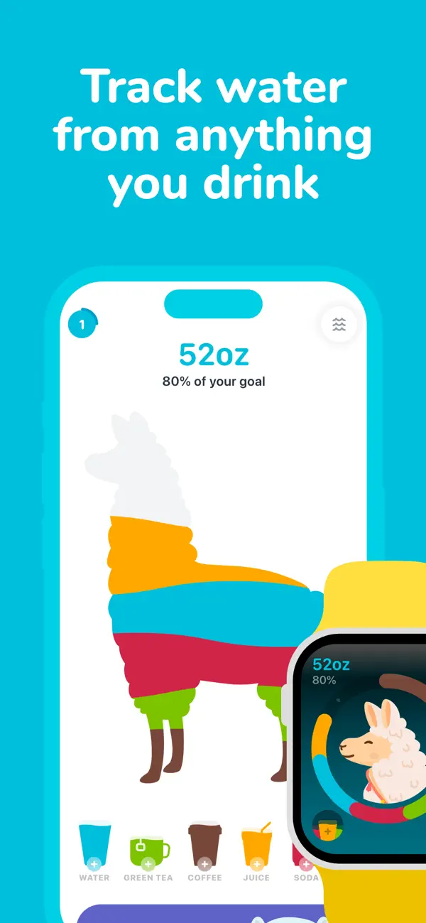 Waterllama — iPhone screenshots 3