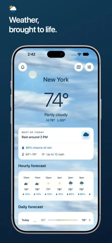 WeatherExt — iPhone screenshots 1