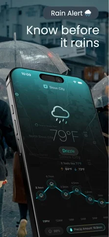 WeatherGlow - Local Forecast — iPhone スクリーンショット 1