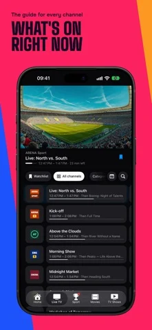 WebIPTV: IPTV, M3U & Xtream — iPhone 스크린샷 2