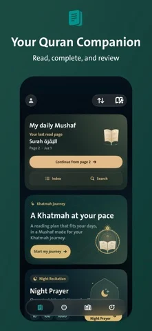 Wird: Quran, Dhikr & Prayer — iPhone スクリーンショット 1