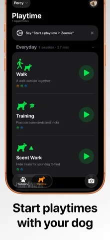Zoomie: Dog Activity Tracker — iPhone 스크린샷 2
