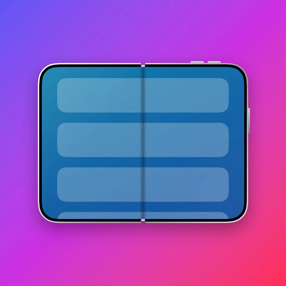 Framedevice: the hinge readout on the closed cover