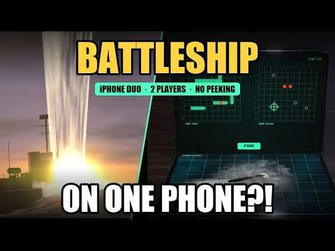 DEPTH CHARGE: one-phone Battleship across the fold