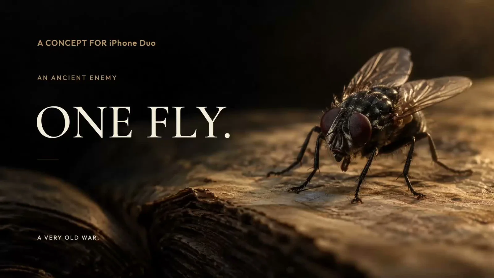 FlyFold: shut the phone like a book to swat the fly