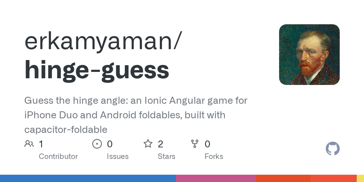 Guess the hinge angle: an Ionic Angular game for iPhone Duo and Android foldables, built with capacitor-foldable - erkamyaman/hinge-guess