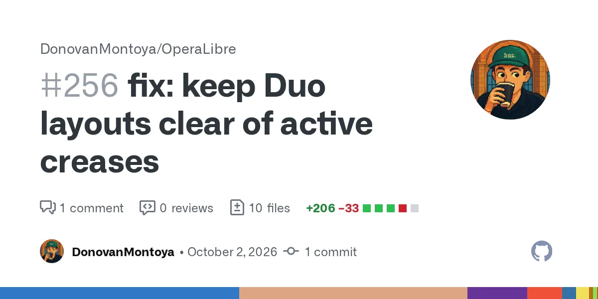 What changed
Duo layouts now follow the active division region even when hinge status is delayed or the angle is acute. Native division geometry is ignored when it does not split the current viewpo...