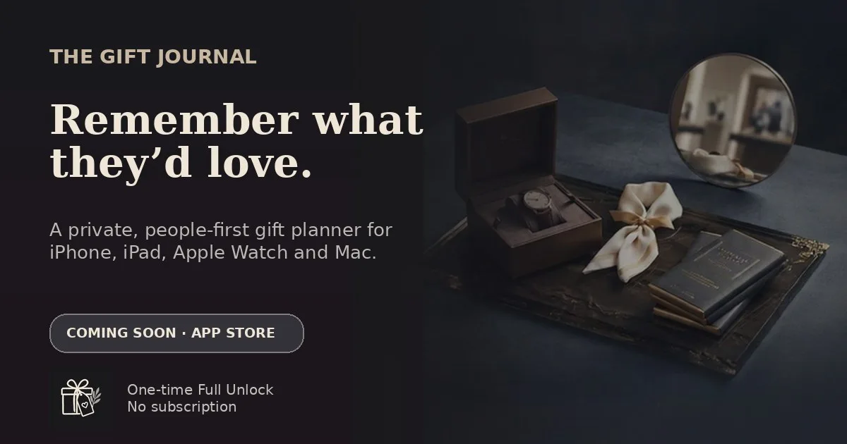 The Gift Journal: drag links from Safari into Quick Capture