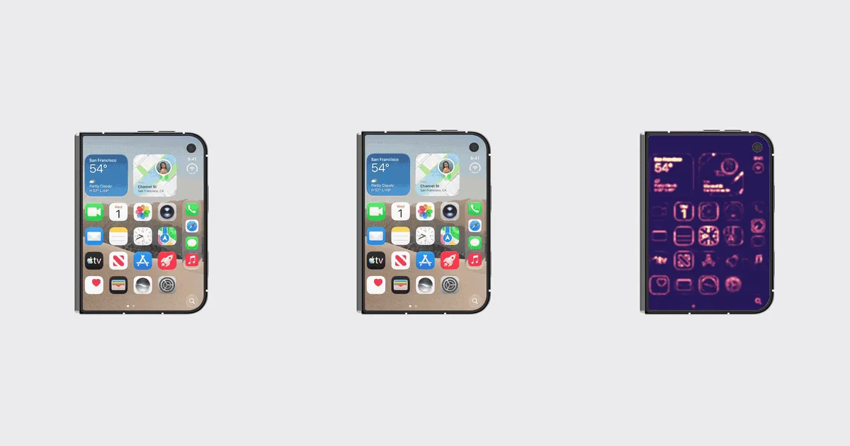 Duo transition: testing blur and screen motion