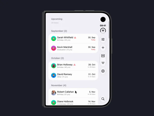 KeepDates: a new stats pane for the open Duo